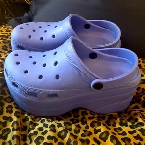 Gardener Platform Croc style shoes